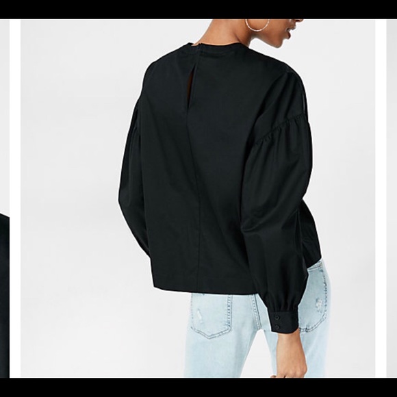🖤NWT EXPRESS PUFF SLEEVE TOP🖤 - Picture 7 of 8